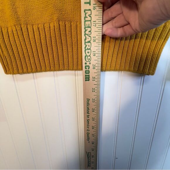 ZARA Knit Thick Top 🍁Mustard Color small - Picture 12 of 16